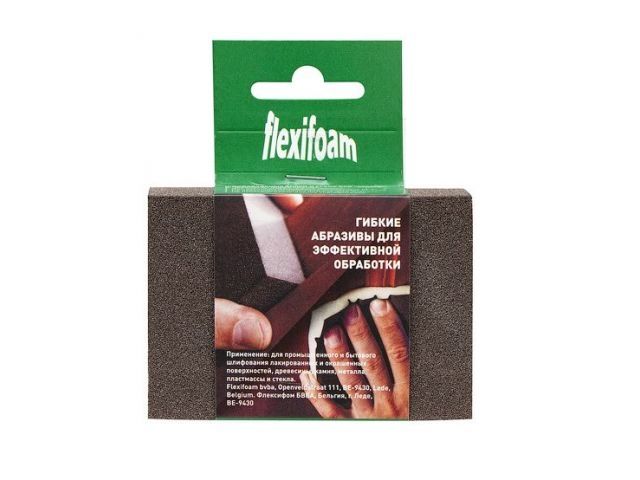 губка абразивная 98х69х26мм р60 block zf flexifoam 14725 от BTSprom.by