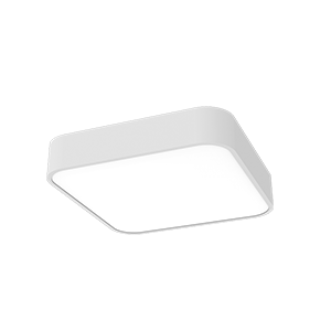 светильник светодиодный cosmo q 600х600 30вт 3000к консольный накладной с опаловым рассеив. ral9003 бел. муар varton v1-r0-0q502-20000-2003030 от BTSprom.by