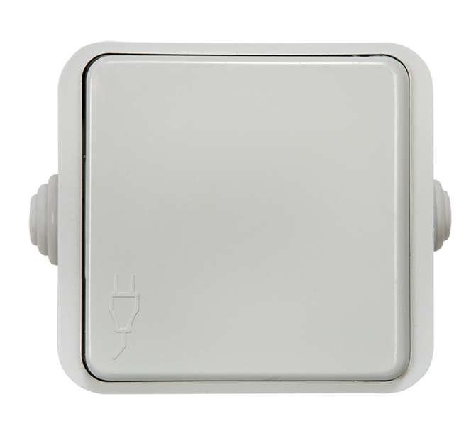 розетка 1-м сп aqua 3110 16а ip20 с крышкой п/герм. бел. asd / in home 4690612000541 от BTSprom.by