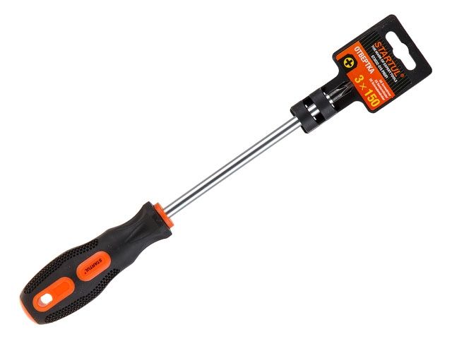 отвертка "+" №3 150мм ph startul profi (st3032-315) (крестовая phillips, рукоятка anti slip) st3032-315 от BTSprom.by