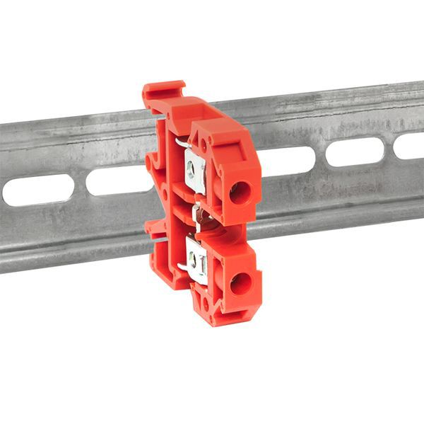  Колодка клеммная JXB-4/35 (35а) крас. EKF plc-jxb-4/35r фото в каталоге от BTSprom.by