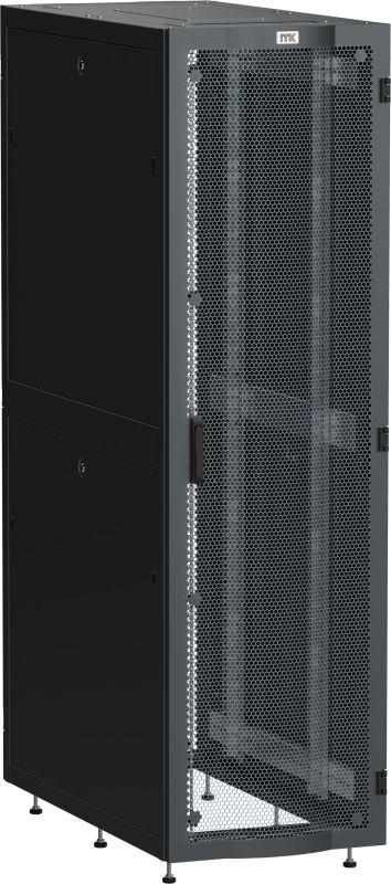 шкаф серверный linea s 19дюйм 48u 600х1000мм перфорир. двери черн. itk ls05-48u61-2pp от BTSprom.by