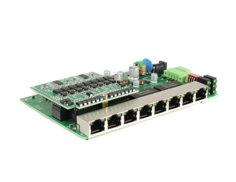 коммутатор промышленный бескорпусной poe sw-80800/ic-p на 8 портов osnovo 14219 от BTSprom.by