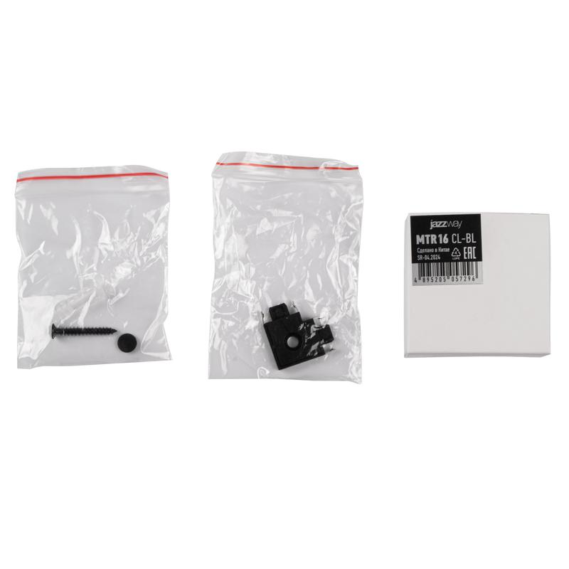  Коннектор L-образный MTR16 CL-BL накладной шинопровод низковольтный черн. Pro JazzWay 5057296 фото в каталоге от BTSprom.by