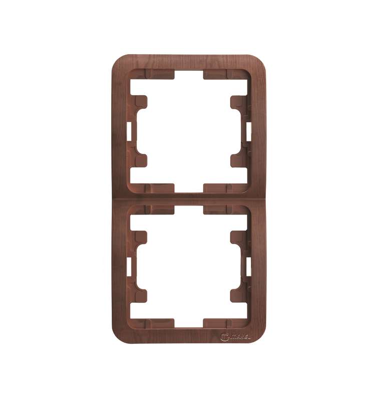 рамка 2-м mimoza верт. орех makel 24032 от BTSprom.by рамка 2-м mimoza верт. орех makel 24032 от BTSprom.by