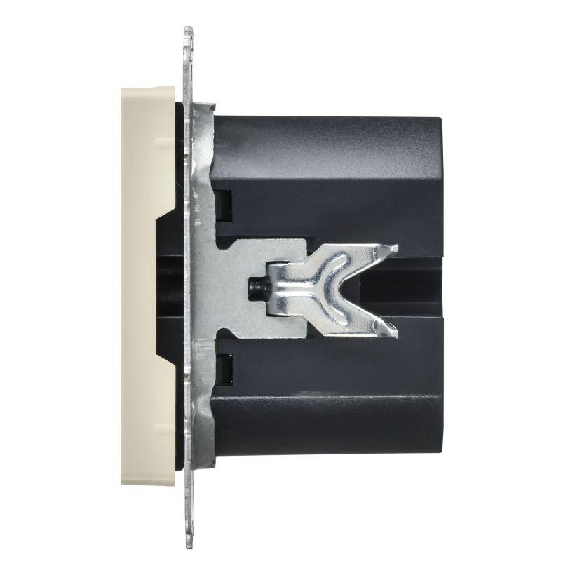  Розетка СП BRITE РЮ12-1-БрКр USB C 65Вт высокоскор. заряд. беж. IEK BR-U13-065-K10 фото в каталоге от BTSprom.by