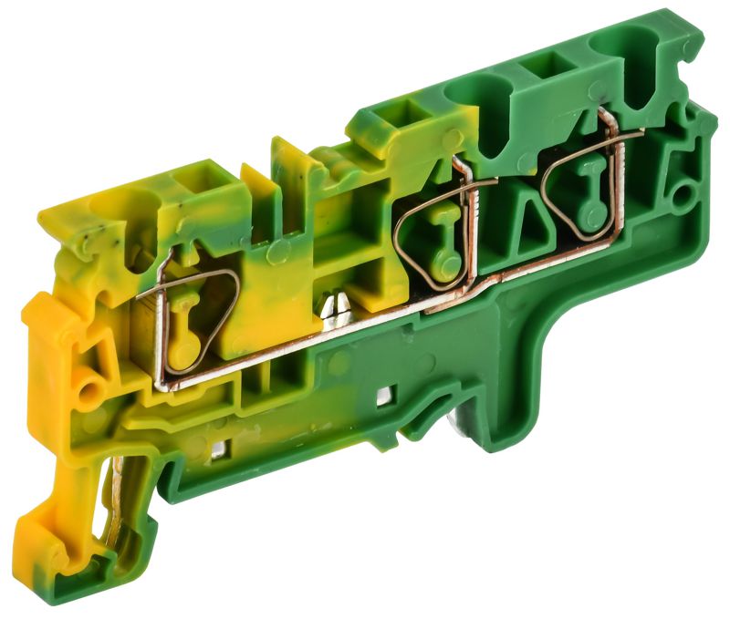 клемма пружинная cx4-3 pe 4кв.мм 3-конт. заземл. armafix iek af-ct41-00-3-k52-004 от BTSprom.by