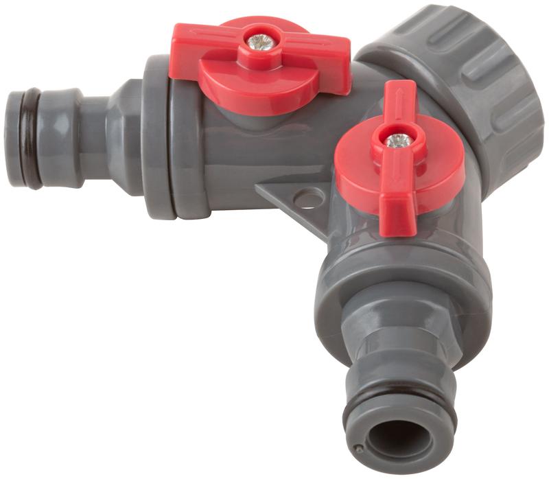  Распределитель 2-х канальный. внутренняя резьба основания 3/4дюйм КУРС 76427 фото в каталоге от BTSprom.by