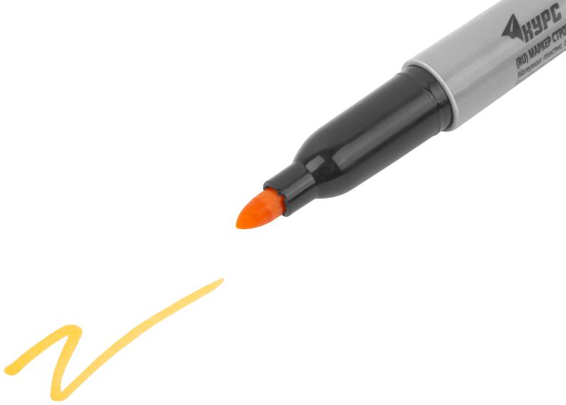  Маркер строительный перманентный желт. КУРС 04384 фото в каталоге от BTSprom.by