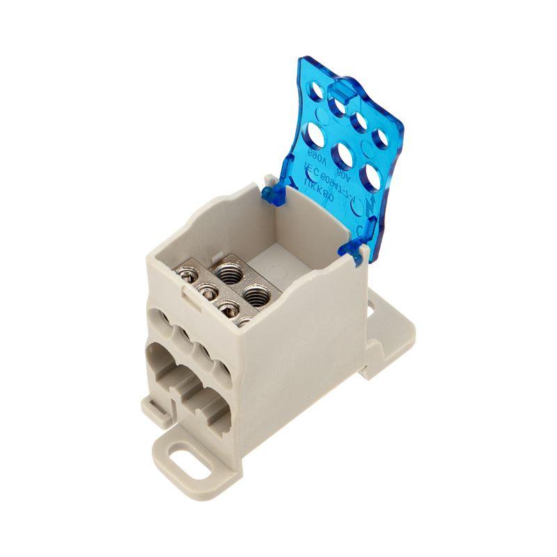  Блок распределительный РБД-80А на DIN-рейку Rexant 11-2000 фото в каталоге от BTSprom.by