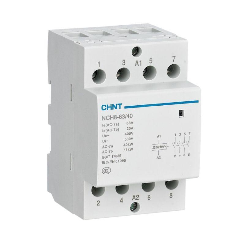 контактор модульный nch8-63/31 63а 1нз+3но ac220/230в 50гц (r) chint 256217 от BTSprom.by