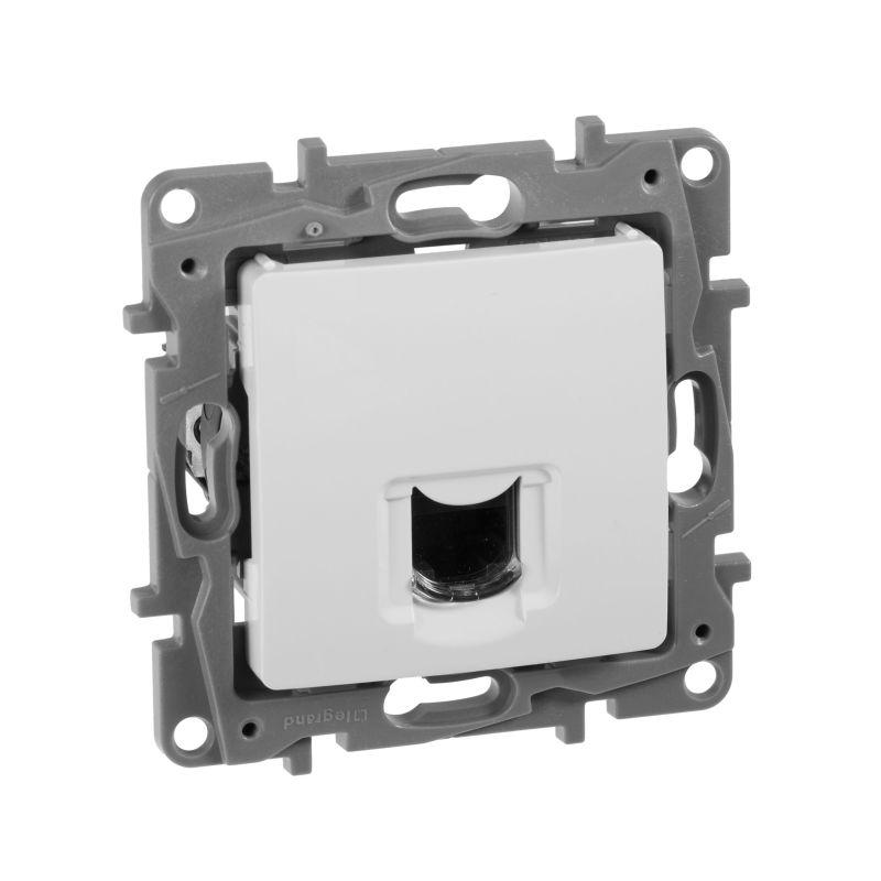 розетка компьютерная сп etika rj45 кат.6 utp бел. iek 672253 от BTSprom.by