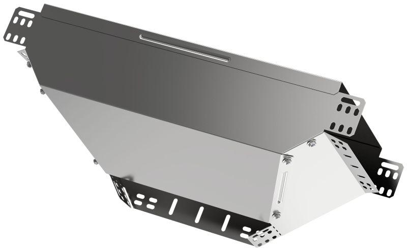 ответвитель т-образ. верт. вниз боковой 100х400 hdz iek clm50d-ovnb-100-400-hdz от BTSprom.by