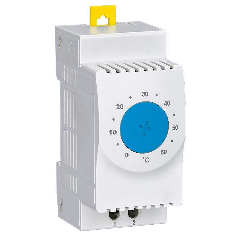  Термостат с регулируемым диапазоном температуры -10...+80град.C NO-контакт DKC R5THNO фото в каталоге от BTSprom.by