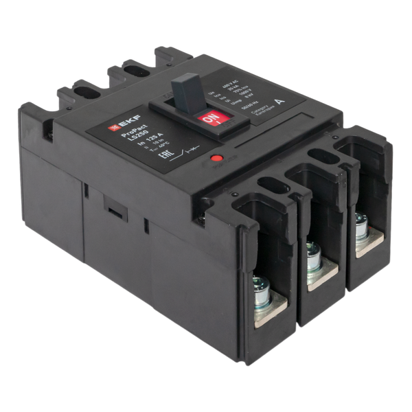  Выключатель автоматический 3п 125А 25кА LS250 ProPact EKF mccb-250-25-3-125-ls фото в каталоге от BTSprom.by