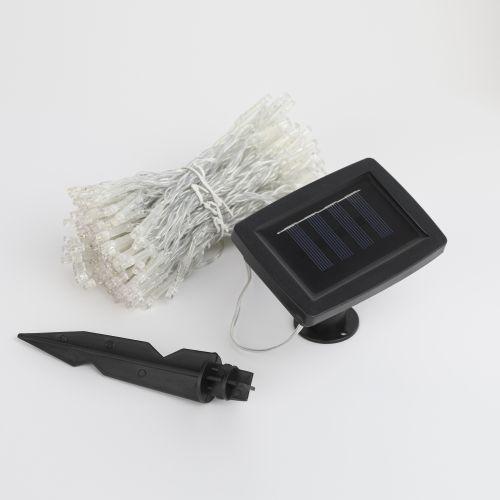  Гирлянда светодиодная садовая "Занавес" 1.5х1.5м 192LED на солнечной батарее ERASF22-41 ЭРА Б0053372 фото в каталоге от BTSprom.by