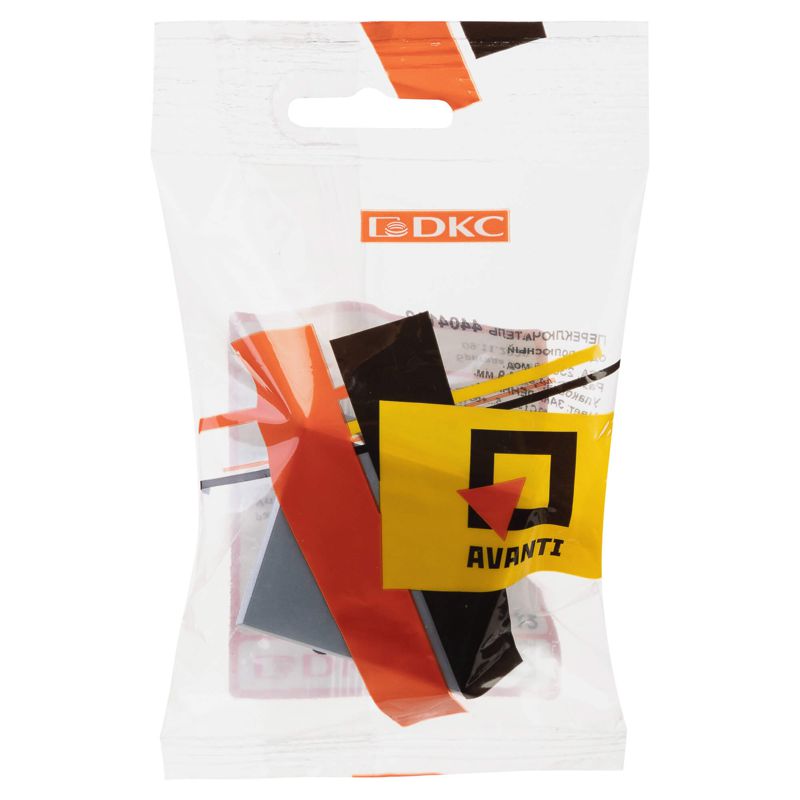  Переключатель модульный 1-кл. 2мод. Avanti "Закаленная сталь" 16А сер. DKC 4404112 фото в каталоге от BTSprom.by