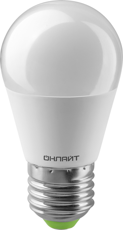 лампа светодиодная 90 463 oll-g45-15-230-6.5k-e27-fr онлайт 90463 от BTSprom.by