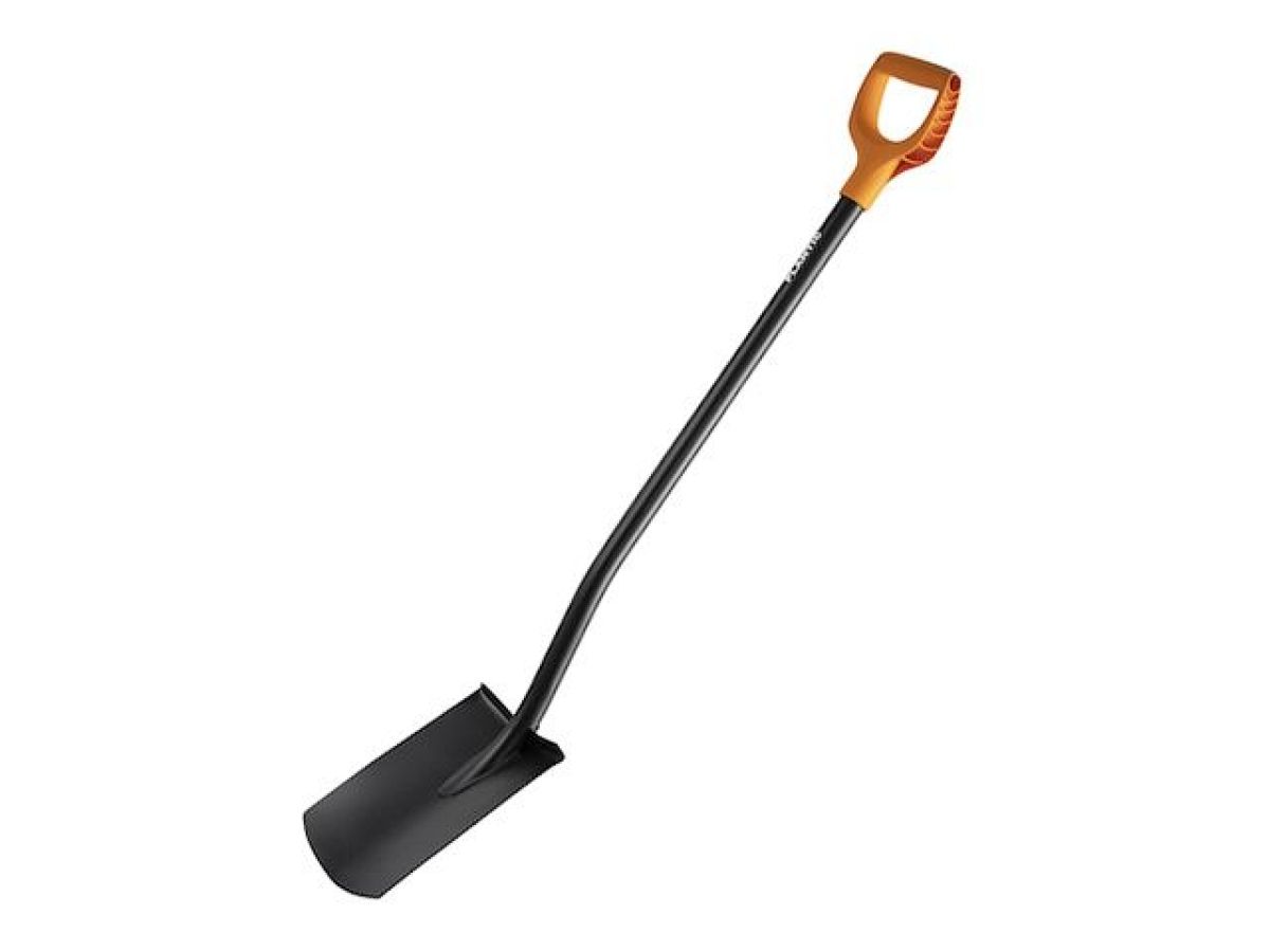 лопата штыковая с закругл. лезвием plantic terra (старый артикул fiskars - 1026683) 11006-01 от BTSprom.by