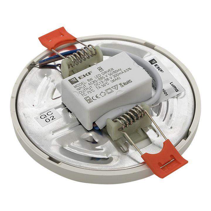 Светильник светодиодный ДВО 1001 6Вт 2700К IP20 встраив. Basic EKF DLL-1001-6-2700 фото в каталоге от BTSprom.by  Светильник светодиодный ДВО 1001 6Вт 2700К IP20 встраив. Basic EKF DLL-1001-6-2700 фото в каталоге от BTSprom.by