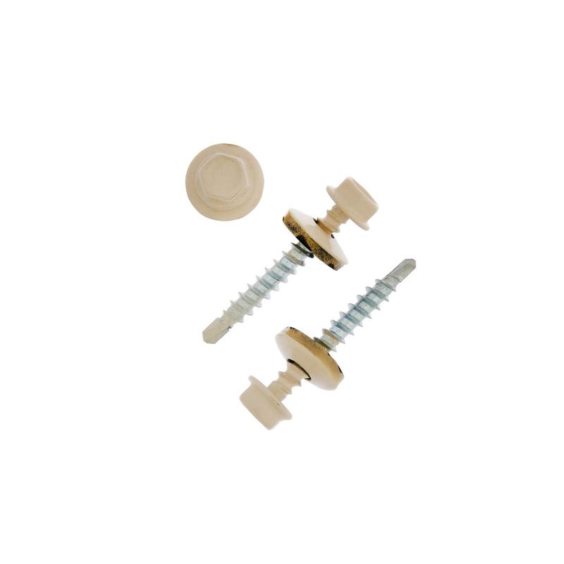 саморез кр 4.8х28 p ral 1014 (уп.1000шт) tech-krep/zitar 928423 от BTSprom.by