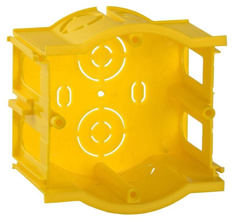 коробка установочная с3 d68x45 для твердых стен (сборная проходная) iek ukt10-068-045-000-k0-n-u от BTSprom.by
