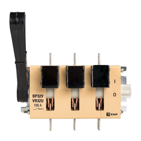  Выключатель-разъединитель ВР32У-31А31220 100А 1 напр. с дугогасит. камерами несъемная лев./прав. рукоятка MAXima EKF uvr32-31a31220 фото в каталоге от BTSprom.by
