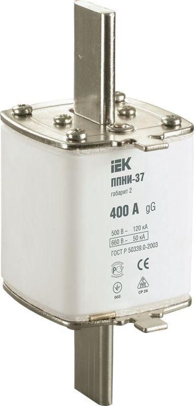 вставка плавкая ппни-37 400а габарит 2 iek dpp40-400 от BTSprom.by