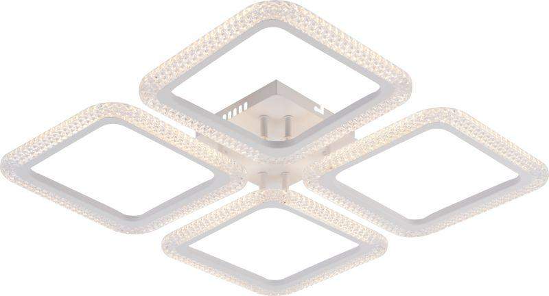 светильник светодиодный nikki 6112-106 104вт 2800к-6200к потолочн. модерн с пультом rivoli б0060852 от BTSprom.by