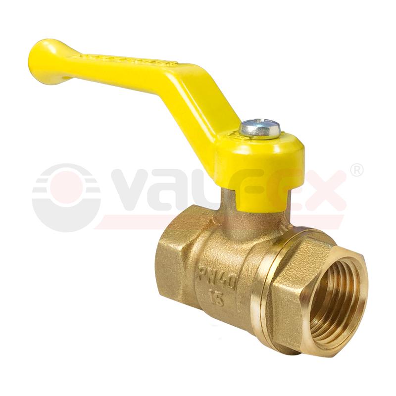 кран шаровой для газа латунный вн/вн ручка-рычаг 1 1/2дюйм (8/2) valfex vf.271.lr3.112 от BTSprom.by