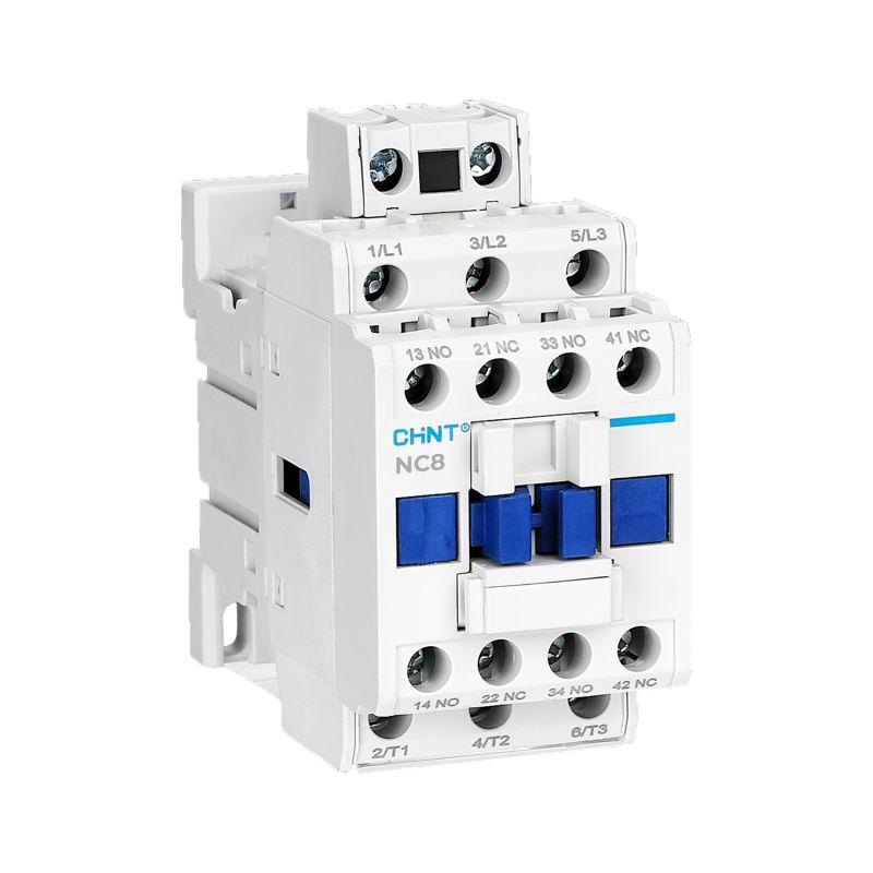 контактор nc8-18/w 3п 18а кат. 100-250в ac/dc 1но+1нз (r) chint 572287 от BTSprom.by