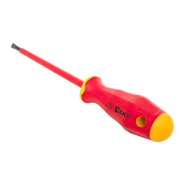  Отвертка Professional SL5.5х1мм VDE 1000В EKF sl-5.5-1-pro-in фото в каталоге от BTSprom.by