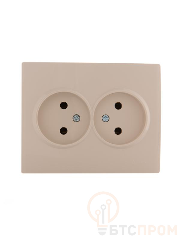 Розетка 2-м СП Karina 16А IP20 без заземл. керамика крем. LEZARD 707-0300-128 фото в каталоге от BTSprom.by  Розетка 2-м СП Karina 16А IP20 без заземл. керамика крем. LEZARD 707-0300-128 фото в каталоге от BTSprom.by