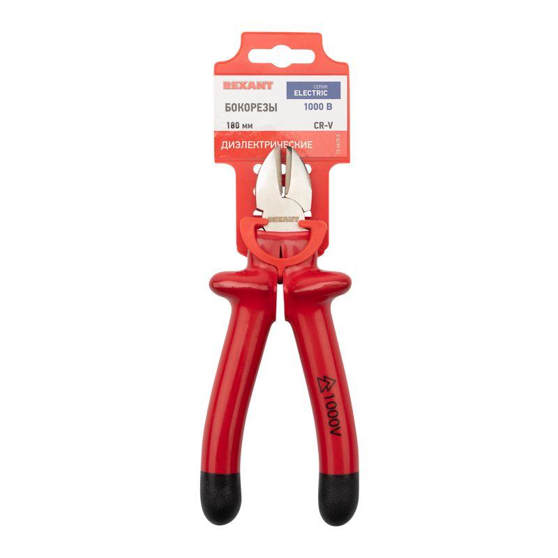  Бокорезы 180мм диэлектрические до 1000В Rexant 12-4615-3 фото в каталоге от BTSprom.by