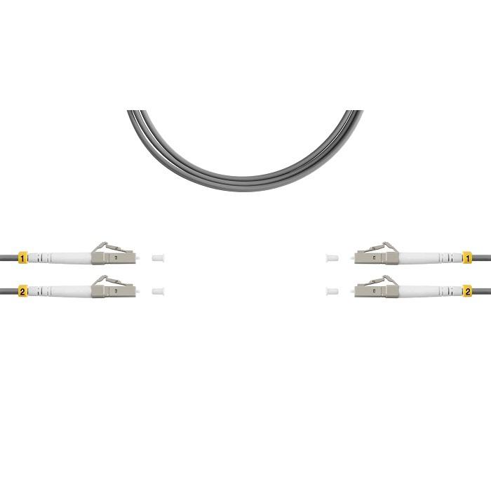 патч-корд во mm(om1) lc/upc-lc/upc 3.0мм duplex lszh 2м сер. suprlan 09-12107 от BTSprom.by