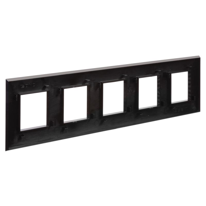  Рамка 5-м 10мод. Avanti "Черный квадрат" DKC 4402900 фото в каталоге от BTSprom.by