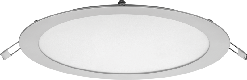 светильник светодиодный 90 145 olp-r1-18w-r220-4k-wh-led 18вт 4000к ip20 1200лм 176-264в d220 встраив. круг downlight онлайт 90145 от BTSprom.by