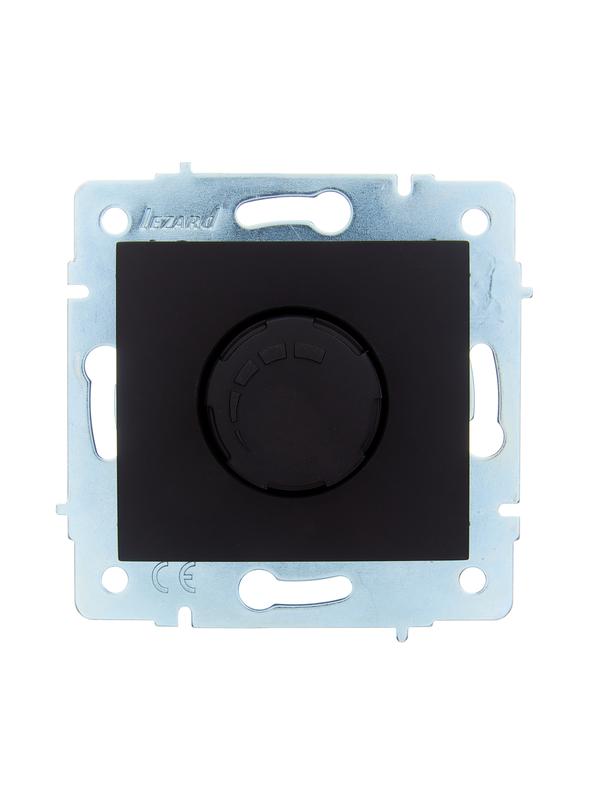 механизм светорегулятора сп 800вт asti черн. бархат lezard 7081-4288-115 от BTSprom.by
