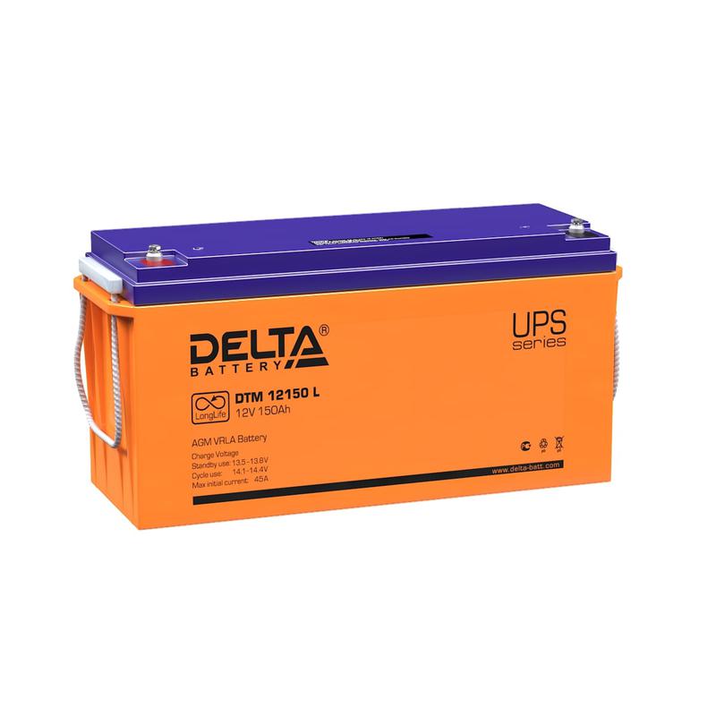 аккумулятор ups 12в 150а.ч dtm 12150 l delta 4614010640004 от BTSprom.by
