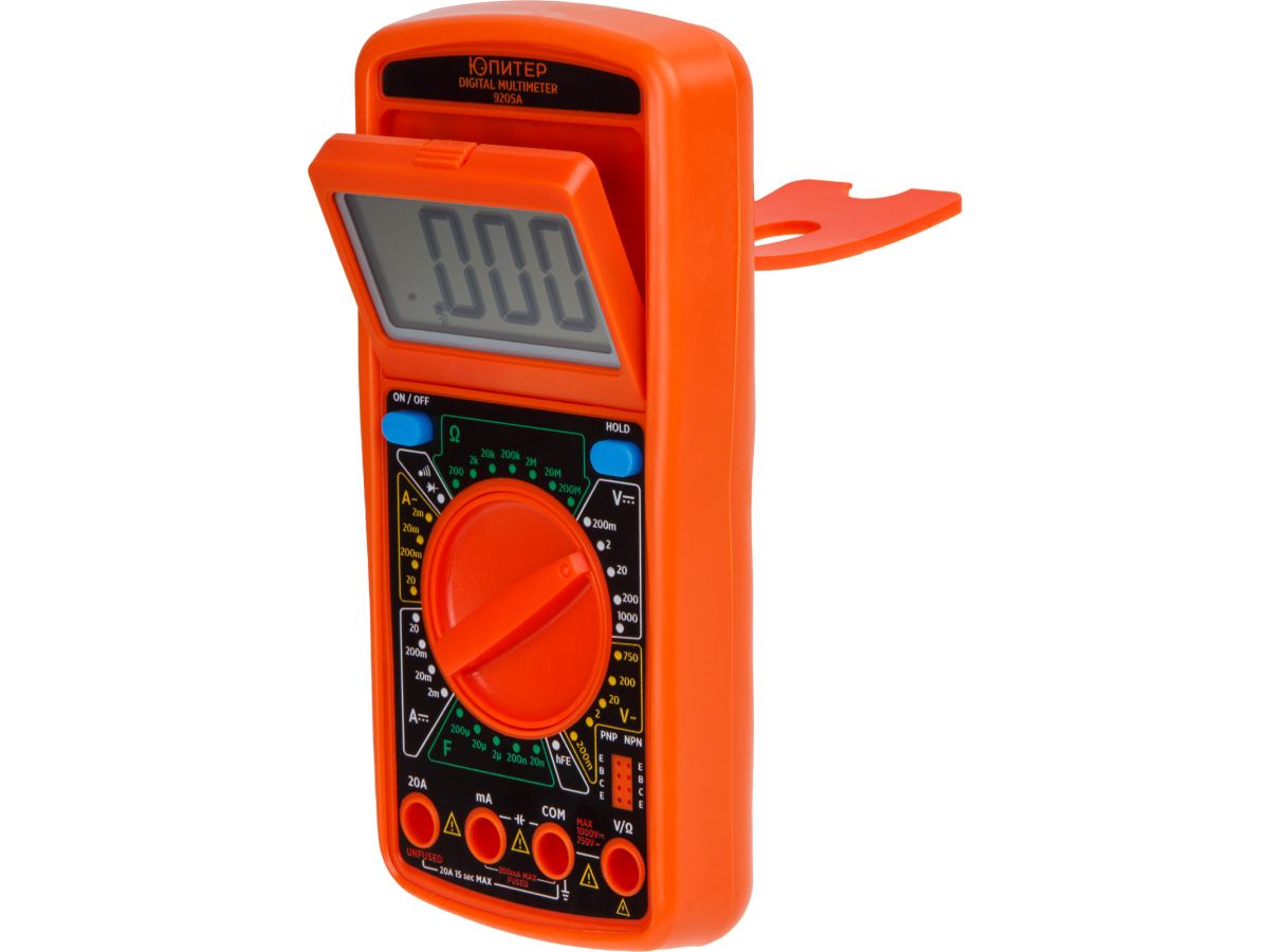 Мультиметр цифровой 9205A Юпитер (ЮПИТЕР) JP9109 фото в каталоге от BTSprom.by