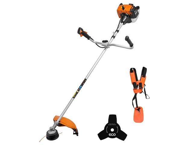 мотокоса eco gtp-250f (1.6 квт, 2.2 л.с., нож 3т, ремень двухлямочный, вес 6.5 кг) ec1574-0 от BTSprom.by