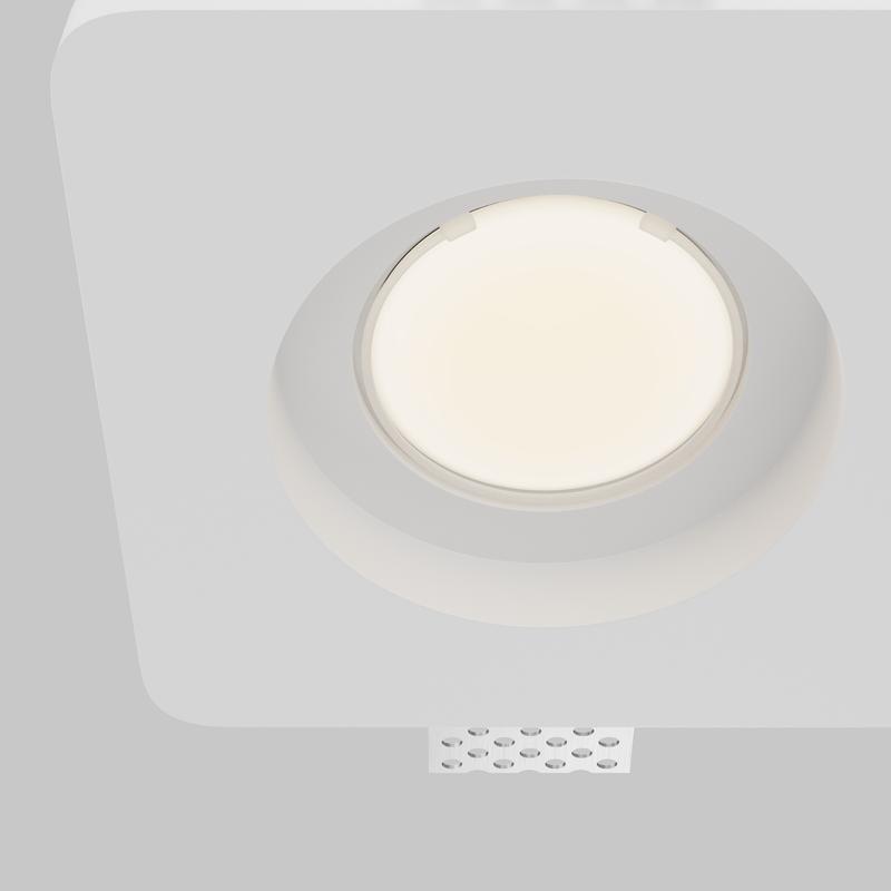  Светильник Gyps Modern 2х10Вт GU10 встраив. Maytoni DL002-GU10-02-W фото в каталоге от BTSprom.by