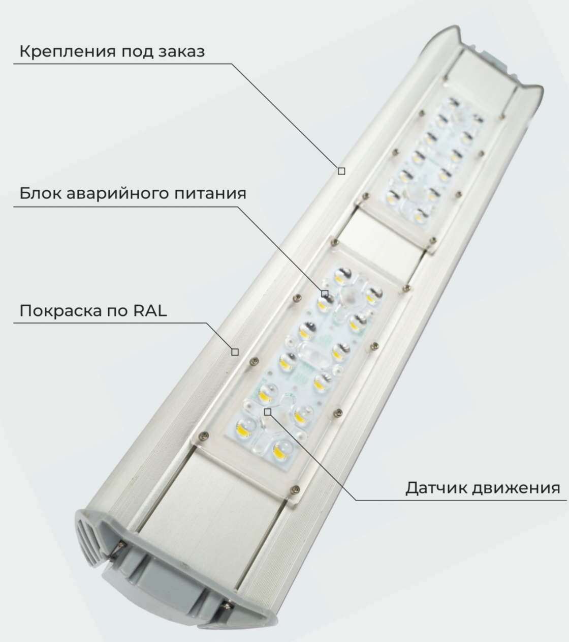 светильник ддп/abi industry 04/152 вт серия ol от BTSprom.by