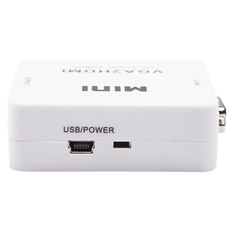  Конвертер VGA + Стерео 3.5мм на HDMI пластик бел. Rexant 17-6930 фото в каталоге от BTSprom.by