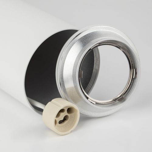  Подсветка PL1 GU10 WH 300 подвесной GU10 D80х300мм (20/240) бел. ЭРА Б0041508 фото в каталоге от BTSprom.by