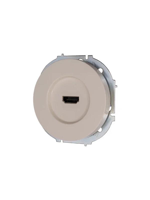  Розетка HDMI 1-м СП OSEN механизм сл. кость LEZARD 743-9088-203 фото в каталоге от BTSprom.by