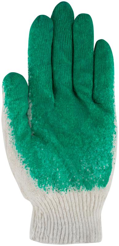  Перчатки вязаные с резиновой заливкой наладонника х/б 12470 фото в каталоге от BTSprom.by