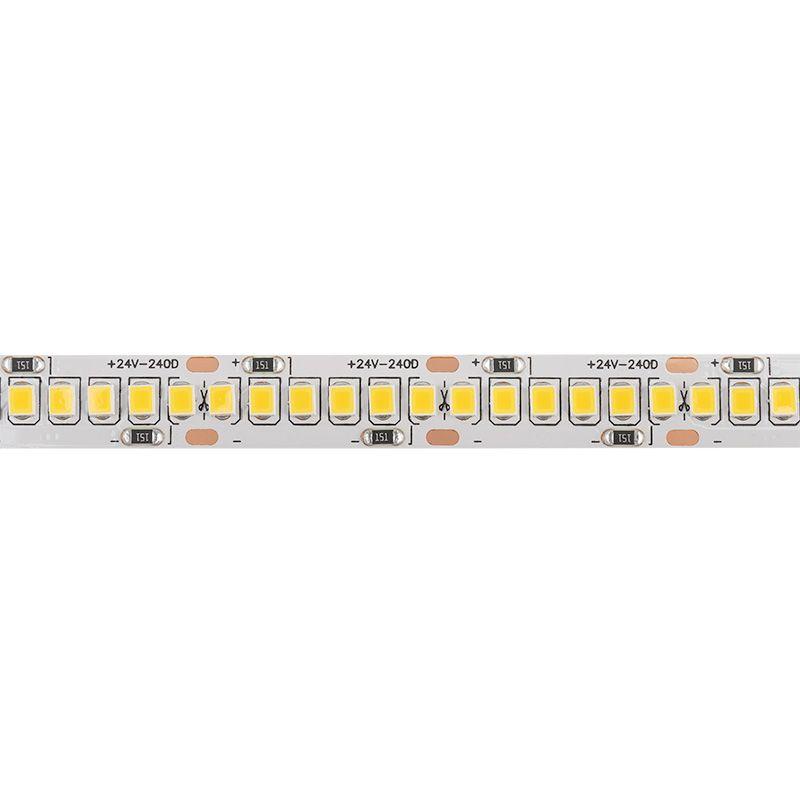  Лента светодиодная 24В 15мм IP23 SMD 2835 240LED/м тепл. бел. 3000К (уп.5м) Lamper 141-622 фото в каталоге от BTSprom.by