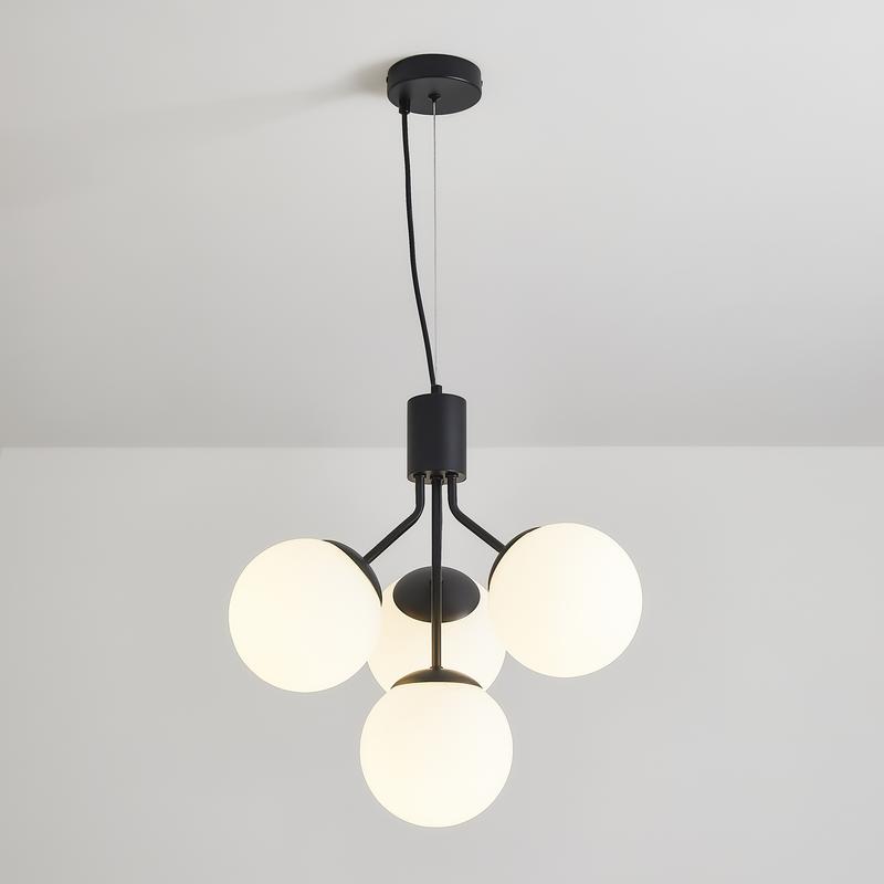 светильник kokett 60вт e27х4 ip20 подвесной freya fr5500pl-04b от BTSprom.by