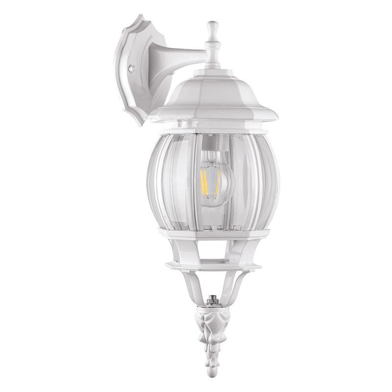 светильник садово-парковый 100вт 230в e27 бел. 8102/pl8102 (на стену вниз) feron 11097 от BTSprom.by